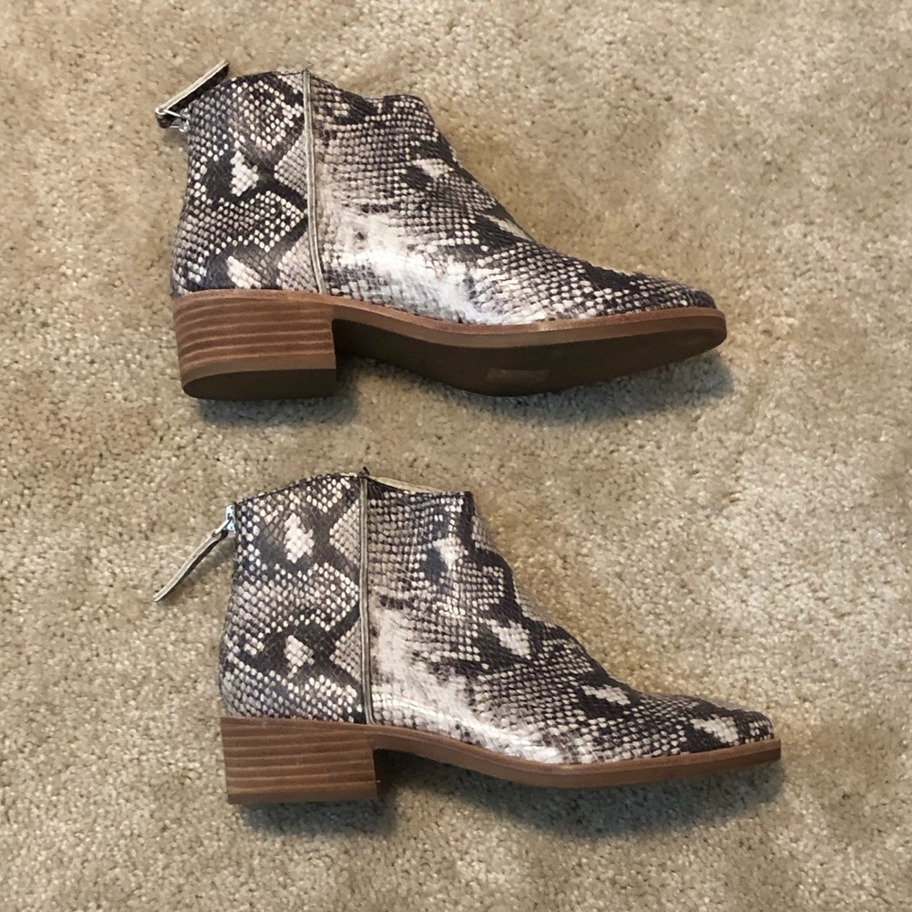 Dolce Vita Tavin Snake Print Stella Bootie